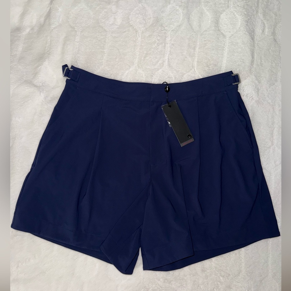 Greyson Navy Blue Phoenix Trouser Shorts Womens Size Large NWT Over 50% Off NWT - Picture 5 of 12